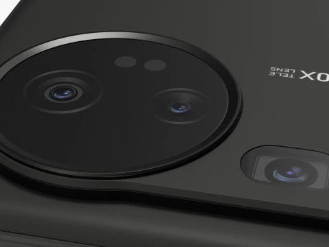 Vivo S20 Pro Black 3D Model