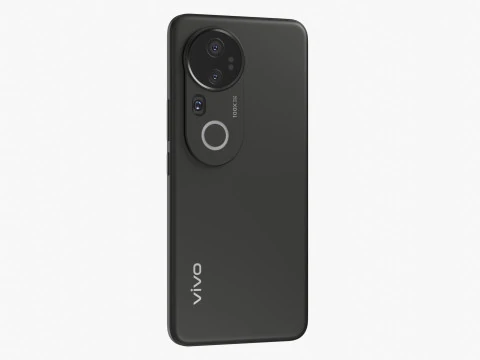 Vivo S20 Pro Black 3D Model