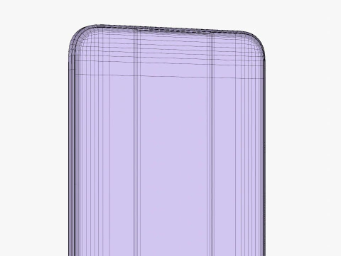 Vivo S20 Pro Black 3D Model