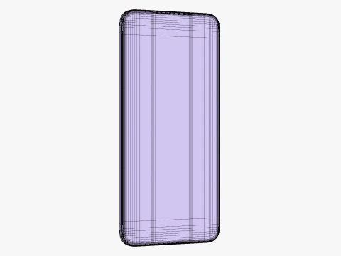 Vivo S20 Pro Black 3D Model