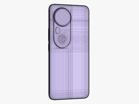 Vivo S20 Pro Black 3D Model