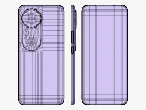 Vivo S20 Pro 3D Модель