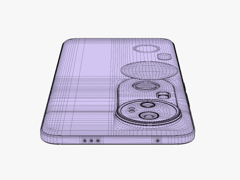 Vivo S20 Pro 3D Модель