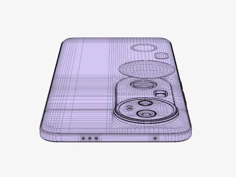 Vivo S20 Pro 3D Model