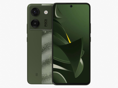 Xiaomi Poco M7 Pro Olive Twilight 3D Model