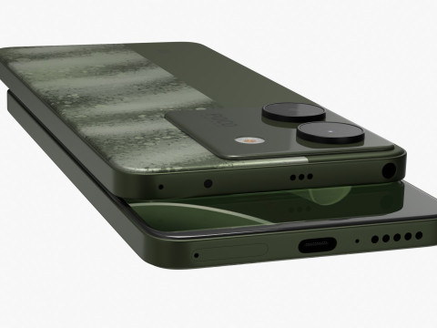 Xiaomi Poco M7 Pro Olive Twilight Modelo 3D