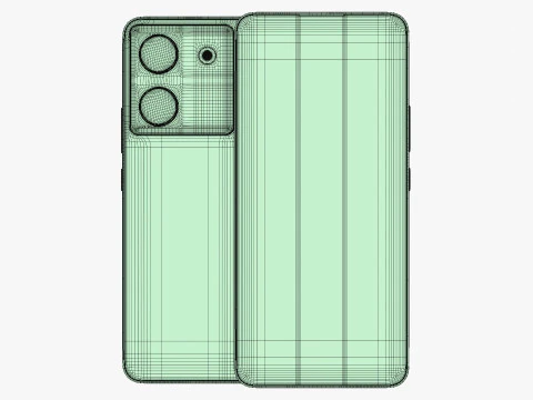 Xiaomi Poco M7 Pro Olive Twilight 3D Model