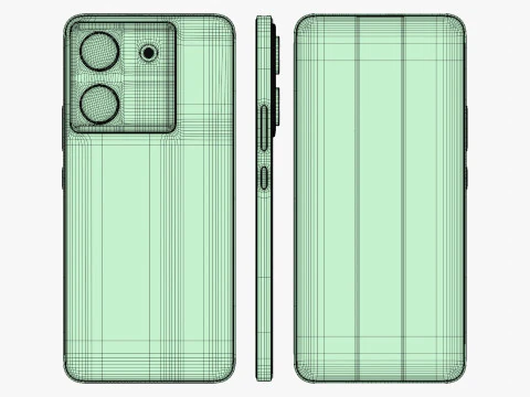 Xiaomi Poco M7 Pro Olive Twilight 3D Model
