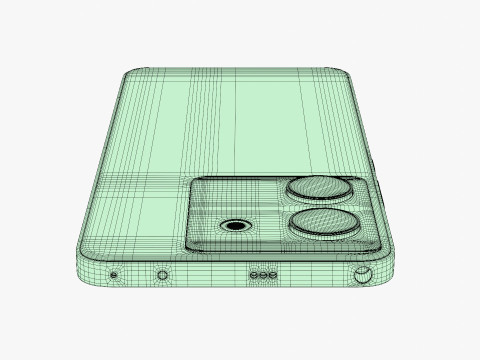 Xiaomi Poco M7 Pro Olive Twilight Modelo 3D