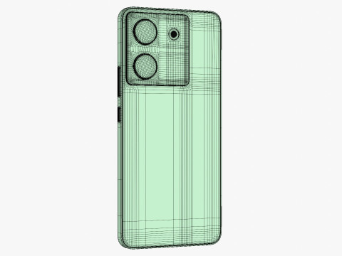 Xiaomi Poco M7 Pro Olive Twilight Modelo 3D