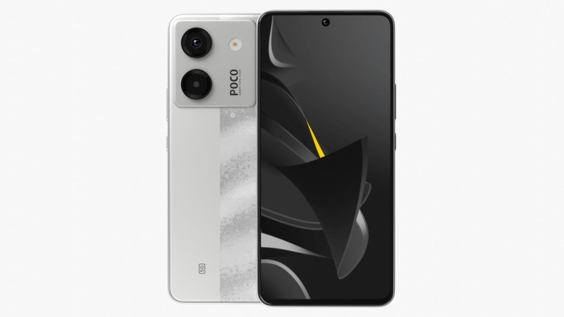 Xiaomi Poco M7 Pro Lunar Dust Modello 3D .c4d .max .obj .3ds .fbx .stl .blend