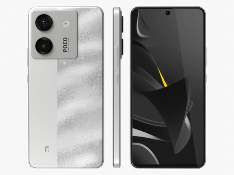 Xiaomi Poco M7 Pro Lunar Dust 3D Model
