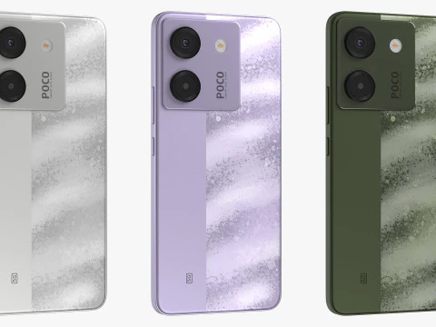 Xiaomi Poco M7 Pro 3D Model