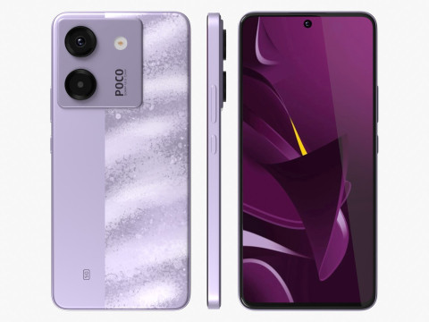 Xiaomi Poco M7 Pro 3D मॉडल