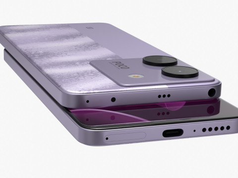 Xiaomi Poco M7 Pro 3D मॉडल