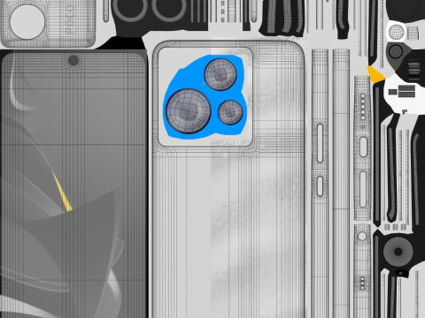 Xiaomi Poco M7 Pro 3D मॉडल