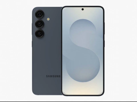 Samsung Galaxy S25 BlueBlack 3D Model