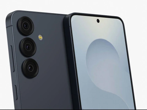 Samsung Galaxy S25 BlueBlack 3D Модель