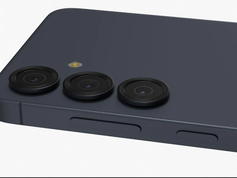Samsung Galaxy S25 BlueBlack 3D Модель