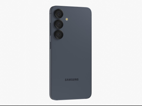 Samsung Galaxy S25 BlueBlack 3D 모델