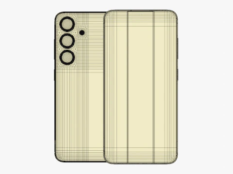 Samsung Galaxy S25 BlueBlack 3D Модель