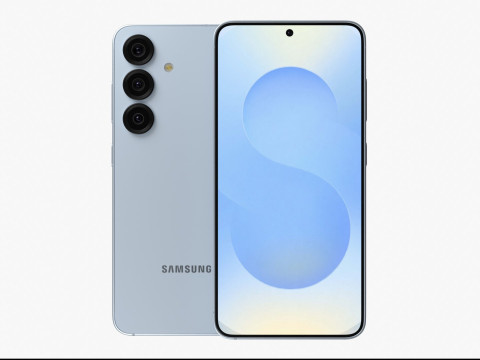Samsung Galaxy S25 Icy Blue 3D Model
