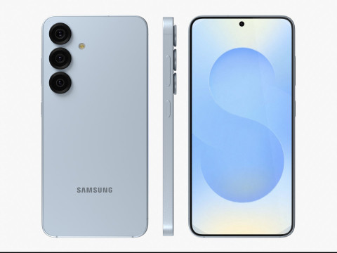 Samsung Galaxy S25 Icy Blue 3D Model