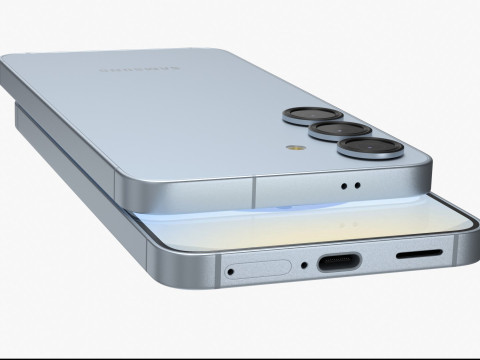 Samsung Galaxy S25 Icy Blue 3D Model