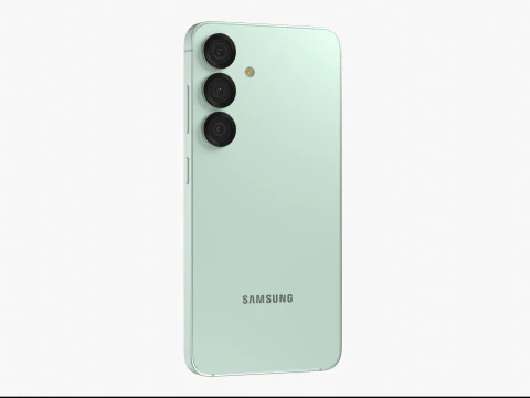 Samsung Galaxy S25 Menta Modelo 3D