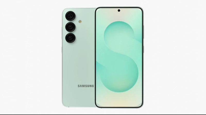 Samsung Galaxy S25 Menta Modelo 3D .c4d .max .obj .3ds .fbx .stl .blend