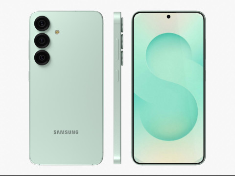 Samsung Galaxy S25 Mint Modelo 3D