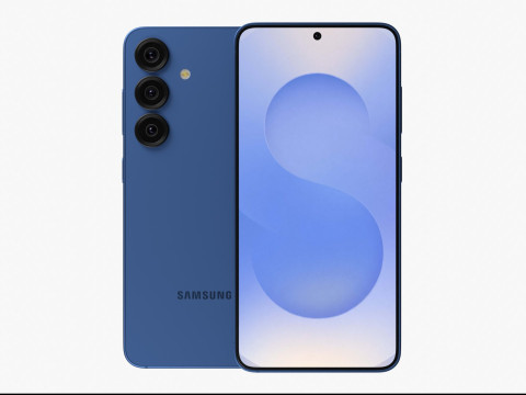 Samsung Galaxy S25 Navy 3D Model