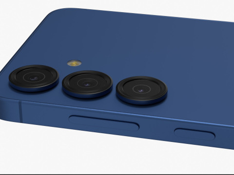 Samsung Galaxy S25 Navy 3Dモデル
