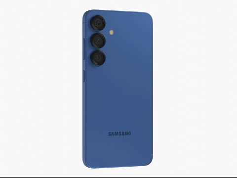 Samsung Galaxy S25 Navy 3D Model