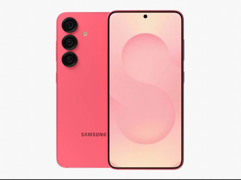 Samsung Galaxy S25 Pinkgold 3D Model