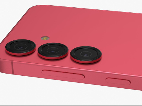 Samsung Galaxy S25 Pinkgold 3D 모델