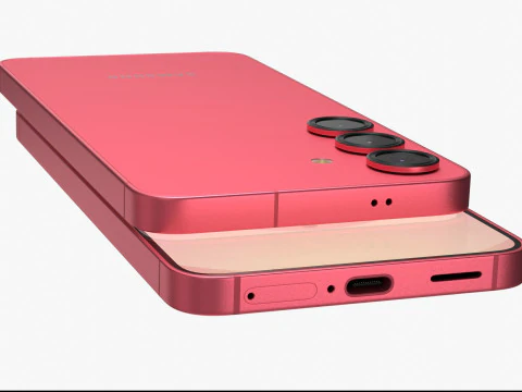 Samsung Galaxy S25 Pinkgold 3D Model
