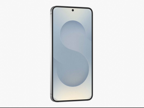 Samsung Galaxy S25 Silver Shadow 3D Model