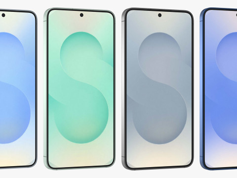 Samsung Galaxy S25 All Colors 3D Model