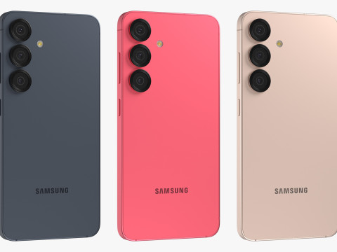 Samsung Galaxy S25 All Colors 3D Model