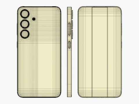 Samsung Galaxy S25 All Colors 3D Model