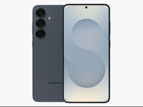 Samsung Galaxy S25 Plus BlueBlack Model 3D