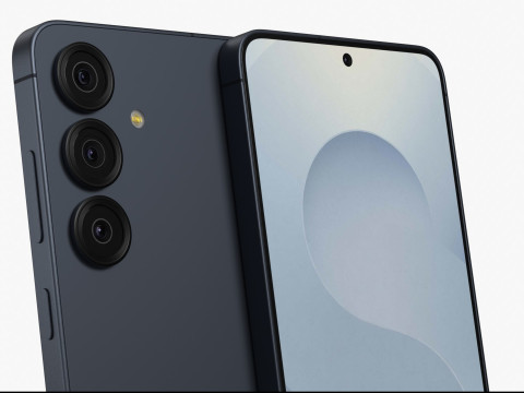 Samsung Galaxy S25 Plus BlueBlack 3D Модель