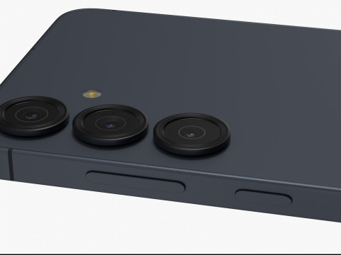 Samsung Galaxy S25 Plus BlueBlack 3D Модель