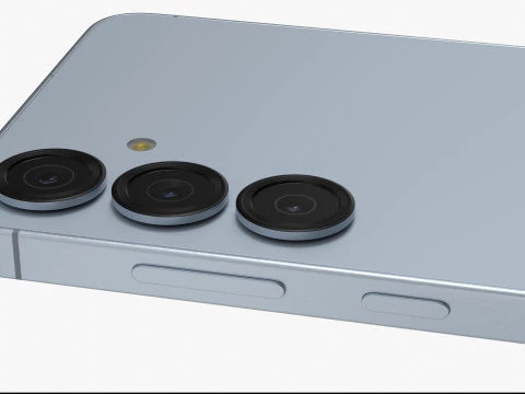Samsung Galaxy S25 Plus Icy Blue 3D Model