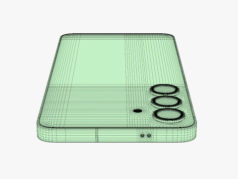 Samsung Galaxy S25 Plus Icy Blue 3D Model
