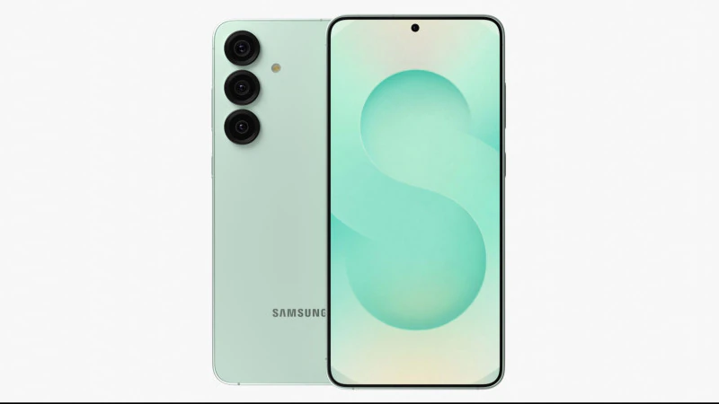 Samsung Galaxy S25 Plus Mint 3D Model .c4d .max .obj .3ds .fbx .stl .blend 