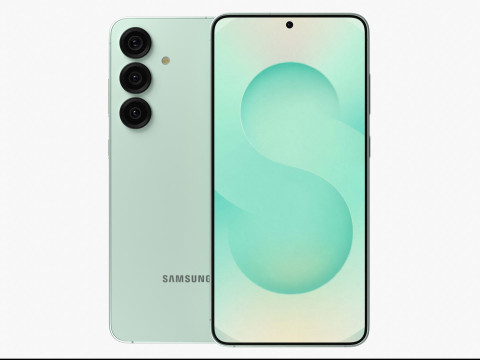 Samsung Galaxy S25 Plus Mint 3D Model