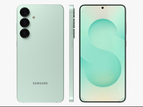 Samsung Galaxy S25 Plus Mint 3D Model