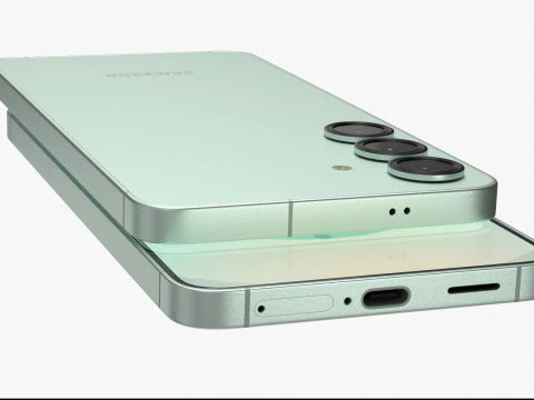 Samsung Galaxy S25 Plus Mint 3D Model